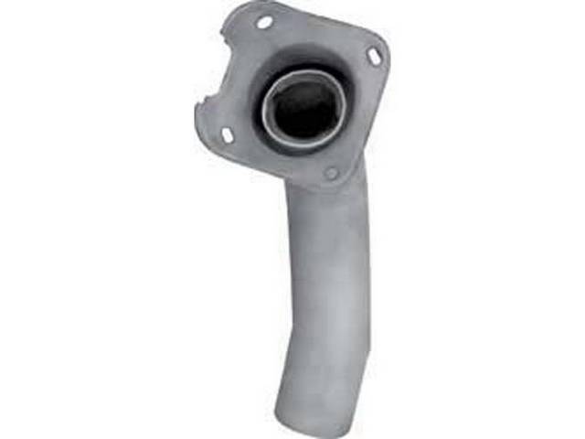 NECK, FUEL TANK FILLER, CORRECT SQUARE NECK, REPRO ** Originally Listed under Group 12945 in some Pontiac Parts Guides **
