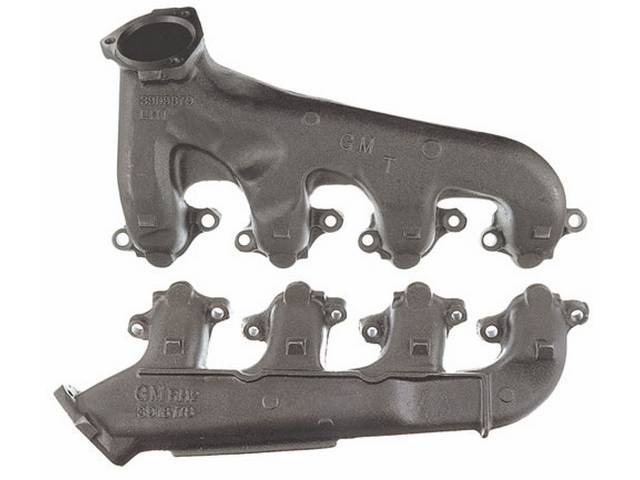 Exhaust Manifold Set, High Ductile Iron Material, W/o Smog Equipment, reproduction