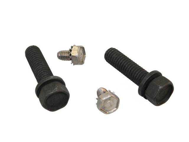 Fuel Pump and Plate Fastener Kit, 8-pc, OE Correct AMK Products reproduction