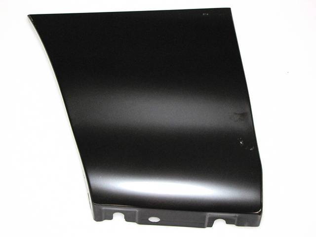 Fender Repair Panel, lower rear, LH, 19 gauge, 14 1/2 inch height from the bottom of the fender, reproduction