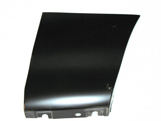 Fender Repair Panel, lower rear, RH, 19 gauge, 14 1/2 inch height from the bottom of the fender, reproduction