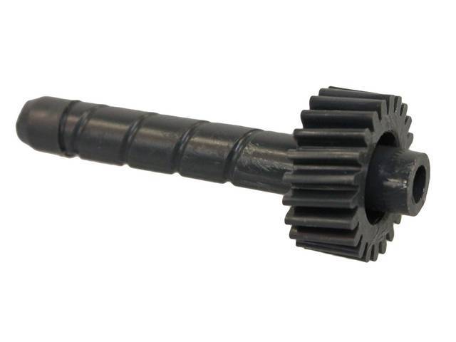 Speedometer Driven Gear, Dark Gray / Black, 22 Tooth, AC-Delco
