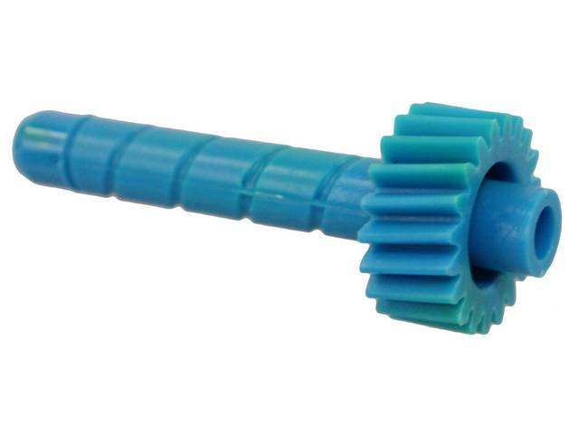 Speedometer Driven Gear, Black or Blue, 20 Tooth, AC-Delco