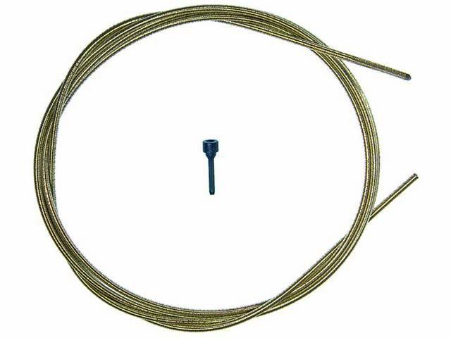 Speedometer Cable, Includes tip and adhesive, w/o casing, ACDelco