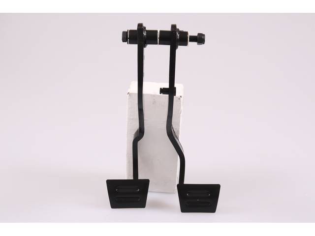 PEDAL ASSY, Brake And Clutch, M/T, Incl Bushings, Pivot Bolt, Sleeves and Locking Nut, Correct reproduction