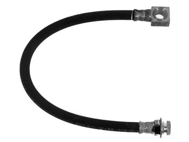 Hydraulic Brake Hose, Front, reproduction for (74-76)