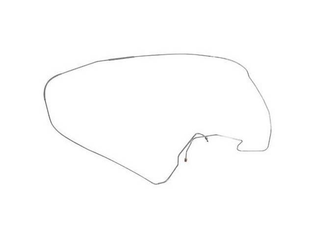 LINE, Front To Rear Brake, Stainless Steel (OE Were Carbon Steel), 1-piece, Repro** when out, goto p/n C-4685-40A **