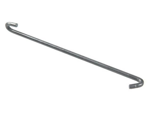 Parking Brake Cable Guide, Intermediate Front, Guides Park Brake Cable to Rear Brakes, reproduction