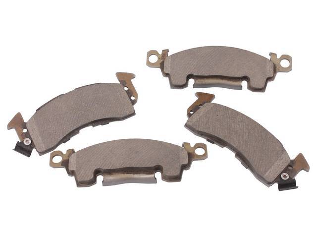 Disc Brake Caliper Pad Set, Front, Reproduction