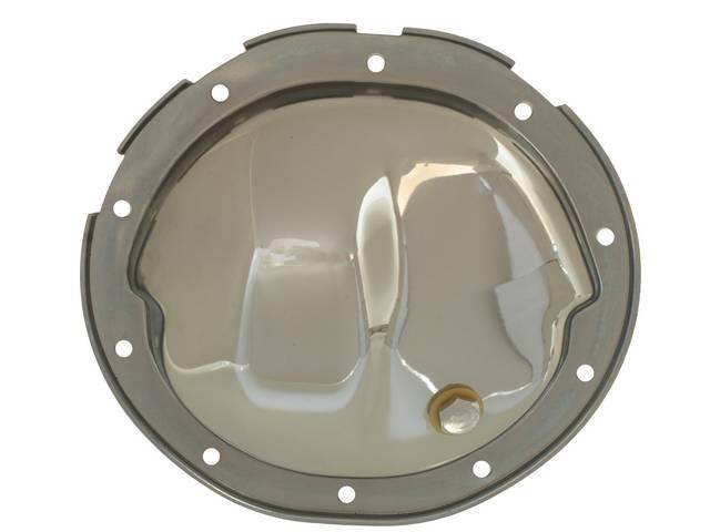 Chrome 10-Bolt Differential / Rear End Cover, 8.5-inch 10 Bolt