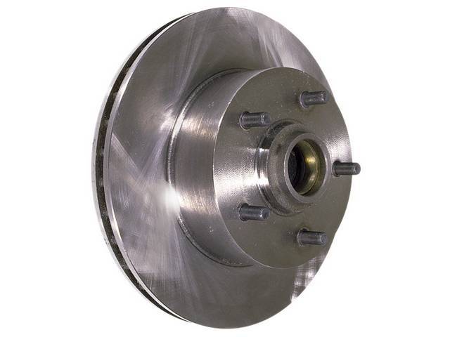 Brake Hub and Rotor, Front, 11 Inch o.d., reproduction