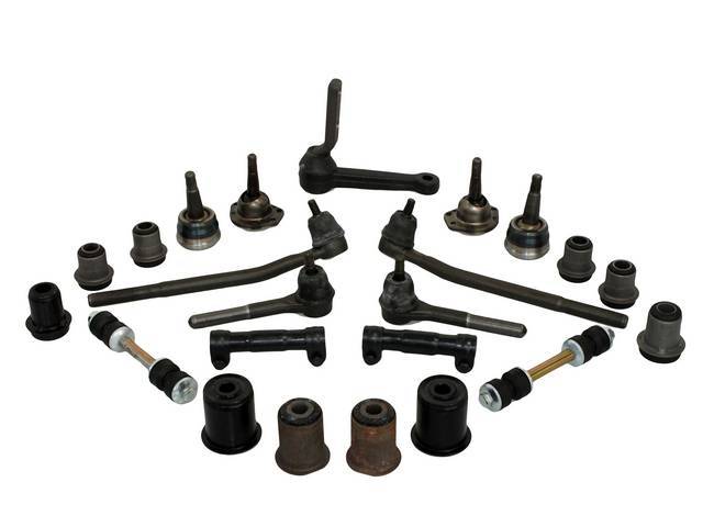 Suspension Rebuild Kit, Front, Comprehensive, featuring OE style parts for (73-75)