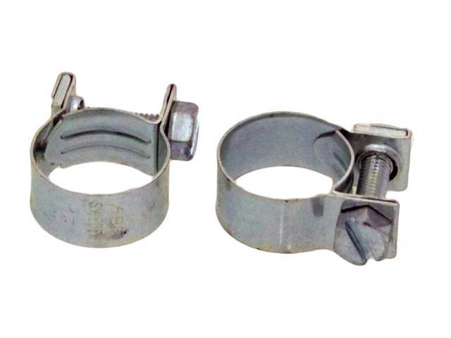 P/S Fluid Return Hose Clamps, 7/8 inch O.D., used on 3/8 inch I.D. P/S return hoses
