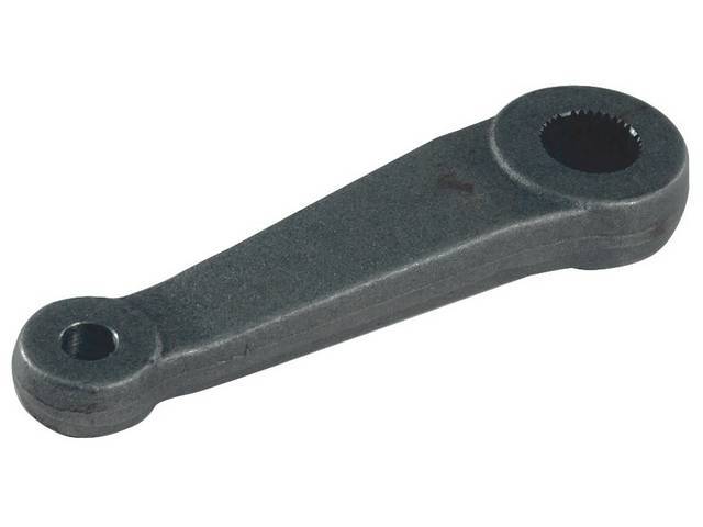 Pitman Arm, M/S, 31 spline, 4 flat splines, approximately 5-7/8 inches center hole to center hole, reproduction
