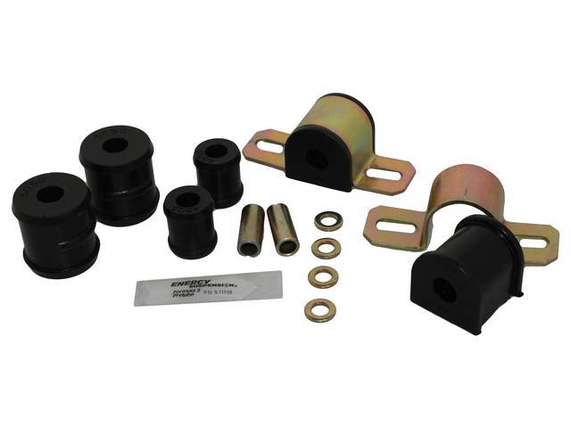 MOUNTING KIT, Sway Bar, Black Graphite Polyurethane, Energy