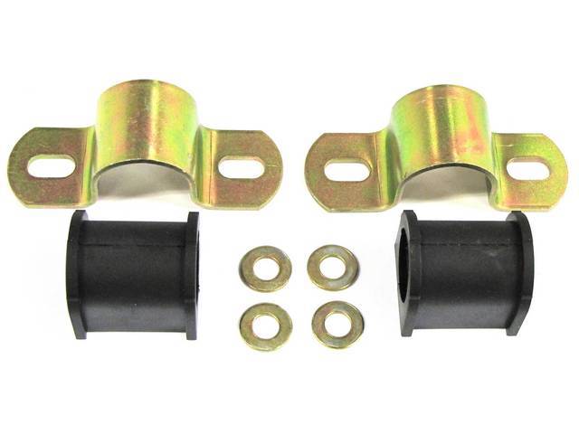 Sway Bar Mount Bracket and Bushing Kit, 1 1/8 Inch O.D. sway bar