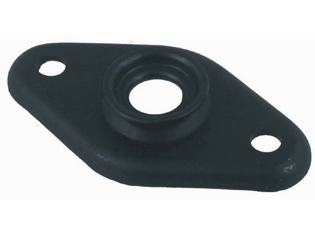 Rear Shock Mount Plate, Upper, mounts under trunk pan, reproduction