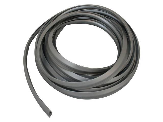 SEAL KIT, Front and Side Spoilers, 14 foot section will cover front spoiler to valance and all four side spoilers, silver color, Repro