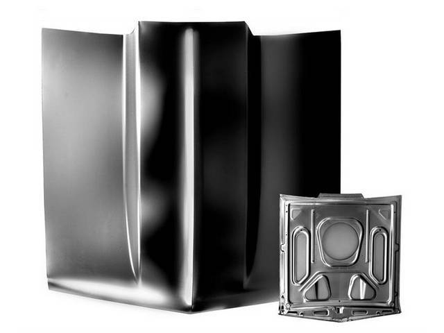 Steel Cowl Induction Hood, 2 inch rise, EDP-coated reproduction