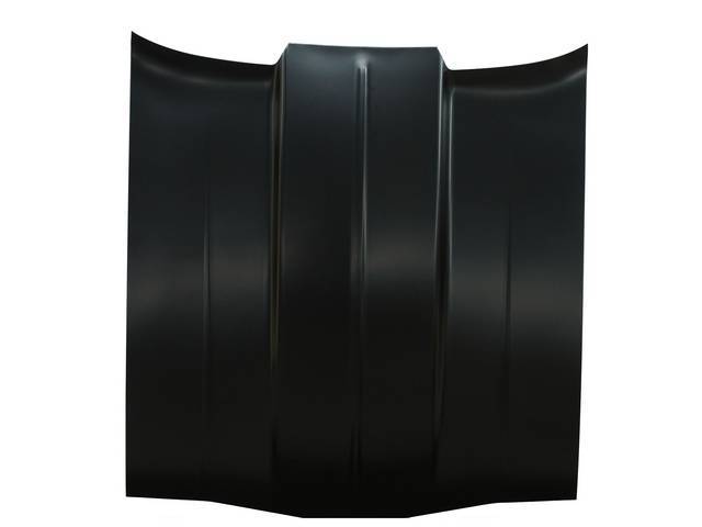 Steel 2 inch Cowl Induction Hood, EDP-coated repro