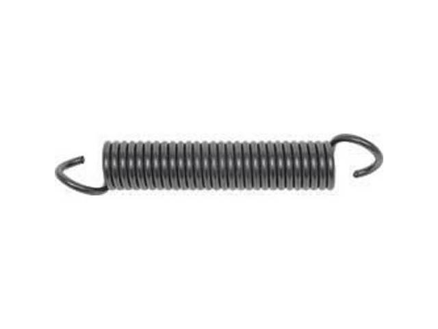 Hood Hinge Spring, 9 inches over all length, reproduction