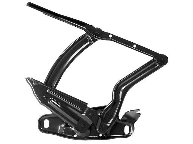RH / Passenger Side Hood Hinge, w/o spring, good reproduction