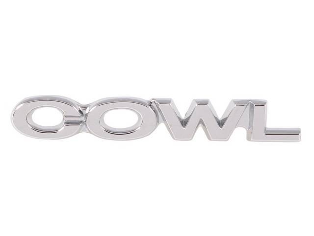 Hood Ornament, *COWL*, reproduction