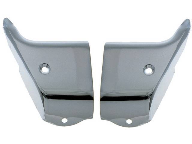 MOLDING SET, Rocker Panel, Front cap, Connects front wheelhouse molding to rocker molding and installs over rocker molding (C-8304-103A / -104A), Repro