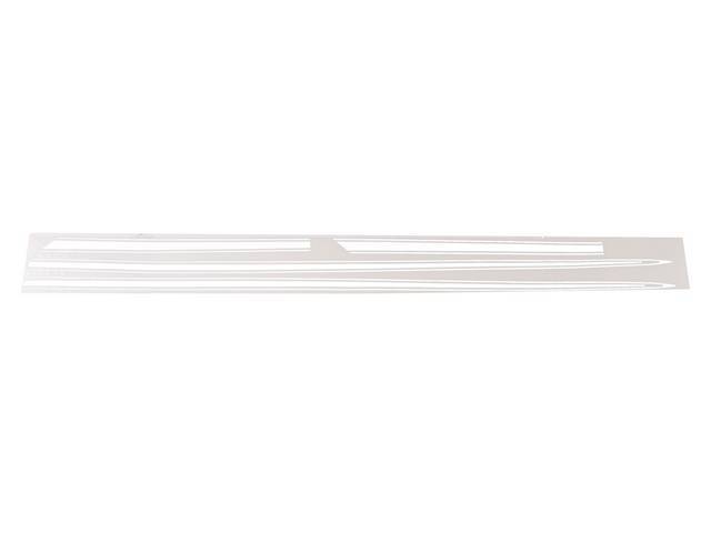 PARTIAL STRIPE KIT, *SS*, White, Incl RH and LH fender rear stripes and door stripes, Repro