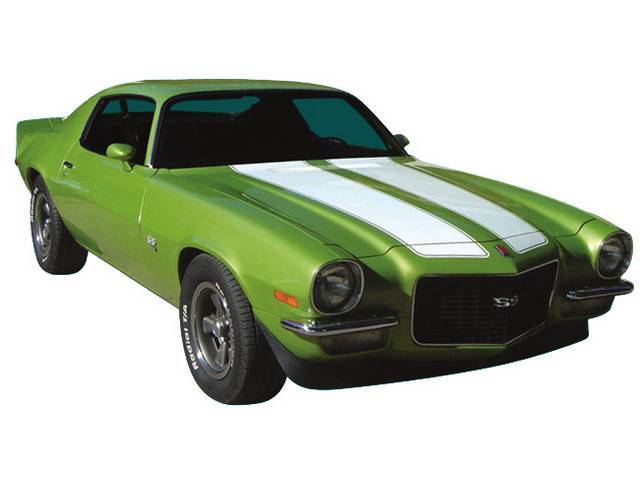 STENCIL KIT, RS Z/28, Incl Header Panel, Upper / Rear Hood and Deck Lid Stencils, A Roll of 9/32 Inch W X 50 Foot L Masking Stripe and Instructions
