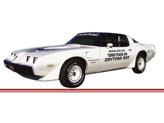 Indy Pace Car Trans Am Pre-Molded Stripe Kit, 37-piece kit