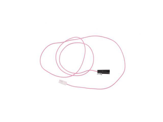 WIRE, A/C Idle Stop Solenoid, From Fuse Box to A/C Harness Anti Diesel Relay, OE Style Repro