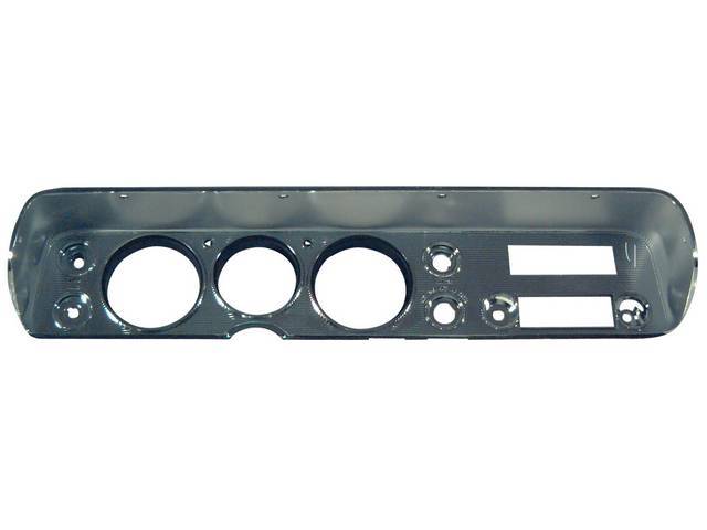 Instrument Housing Bezel, w/ AC, Reproduction for (1964)