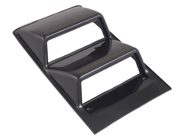 Console Gauge Cluster Cover / Bezel, w/o Chrome Frames, Good reproduction