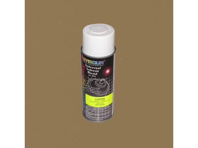 Interior Paint, Acrylic Lacquer, Light Saddle / Medium Saddle / Saddle (Can States Medium Saddle), 12 Fluid Ounce Spray Can