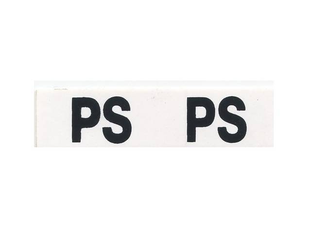 Shock Decal, Front, *PS*, reproduction