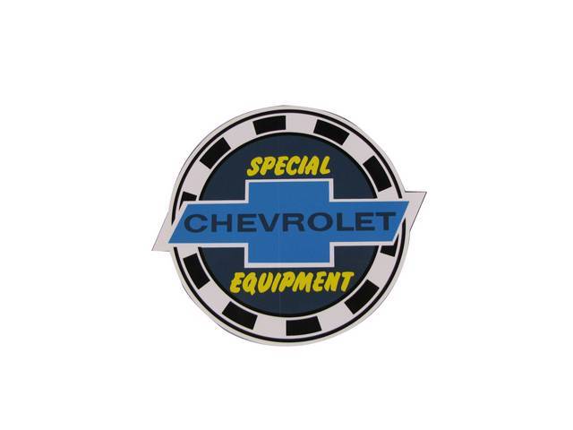 *CHEVROLET SPECIAL EQUIPMENT* Decal, 5 Inch Window Decal