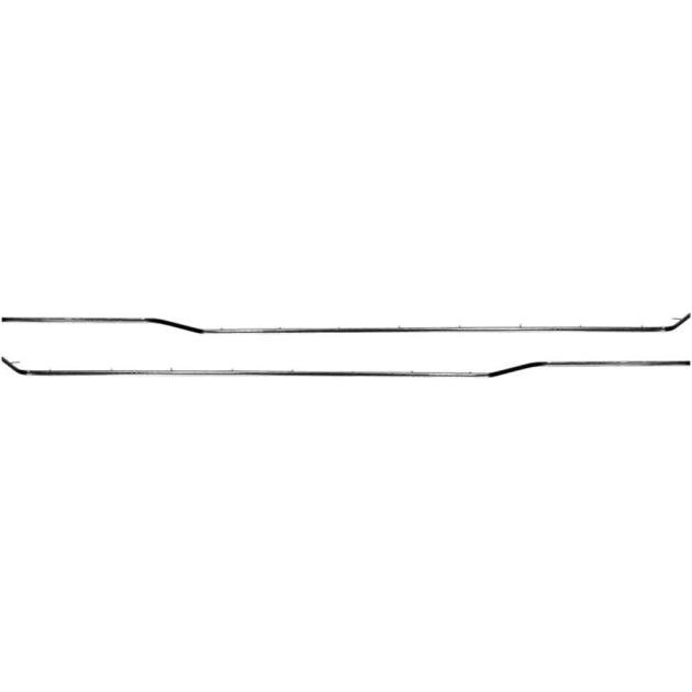 1967 F-Body Inner Deluxe Door Panel Moldings