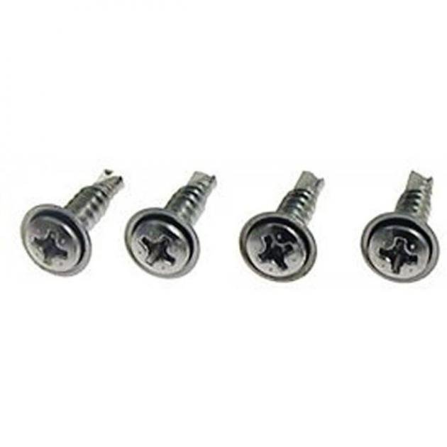 Redline Restomotive 1967 Camaro / Firebird Door Panel Handle Cup Mounting Screw Set, Deluxe Interior