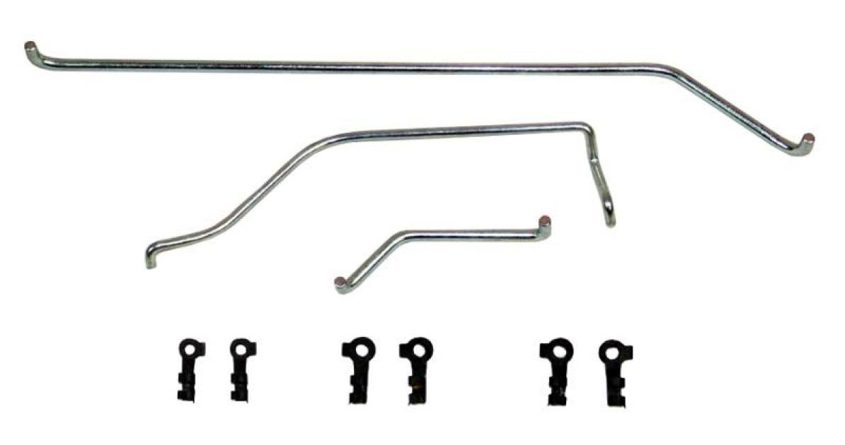 Shafers Classic Reproductions 1959-1961 Chevrolet Full Size Linkage Rod Kit CLR401