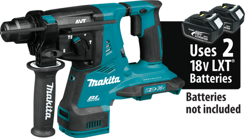 36V (18V X2) LXT™ Brushless 1-1/8" AVT™ Rotary Hammer, accepts SDS-PLUS bits, AFT™, AWS™ Capable, Tool Only, XRH10Z
