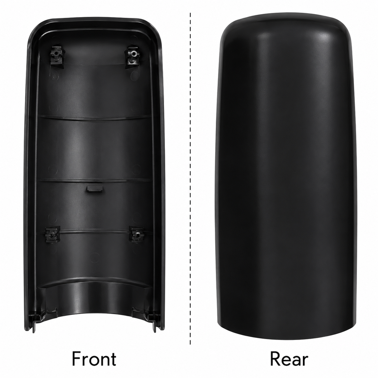 563.46019 - Mirror Back Cover RH Black