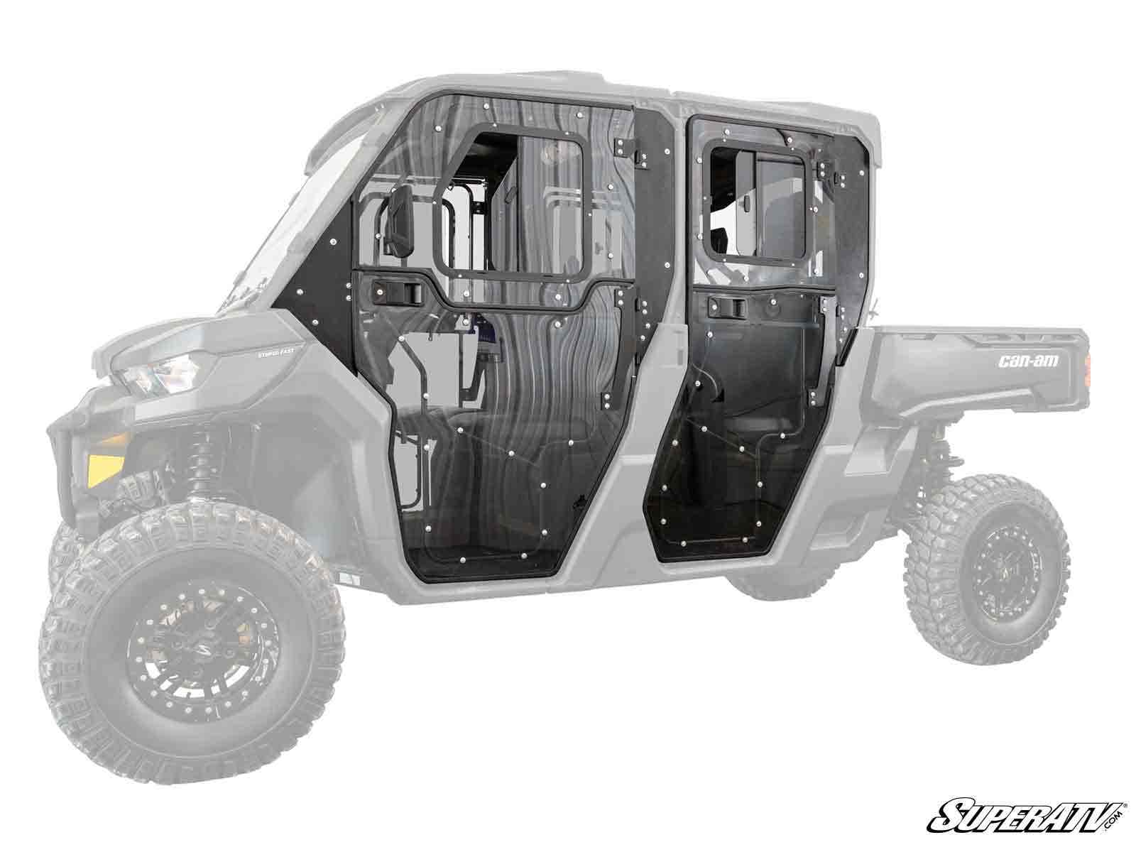 CAN-AM DEFENDER MAX HD10 CONVERTIBLE CAB ENCLOSURE DOORS