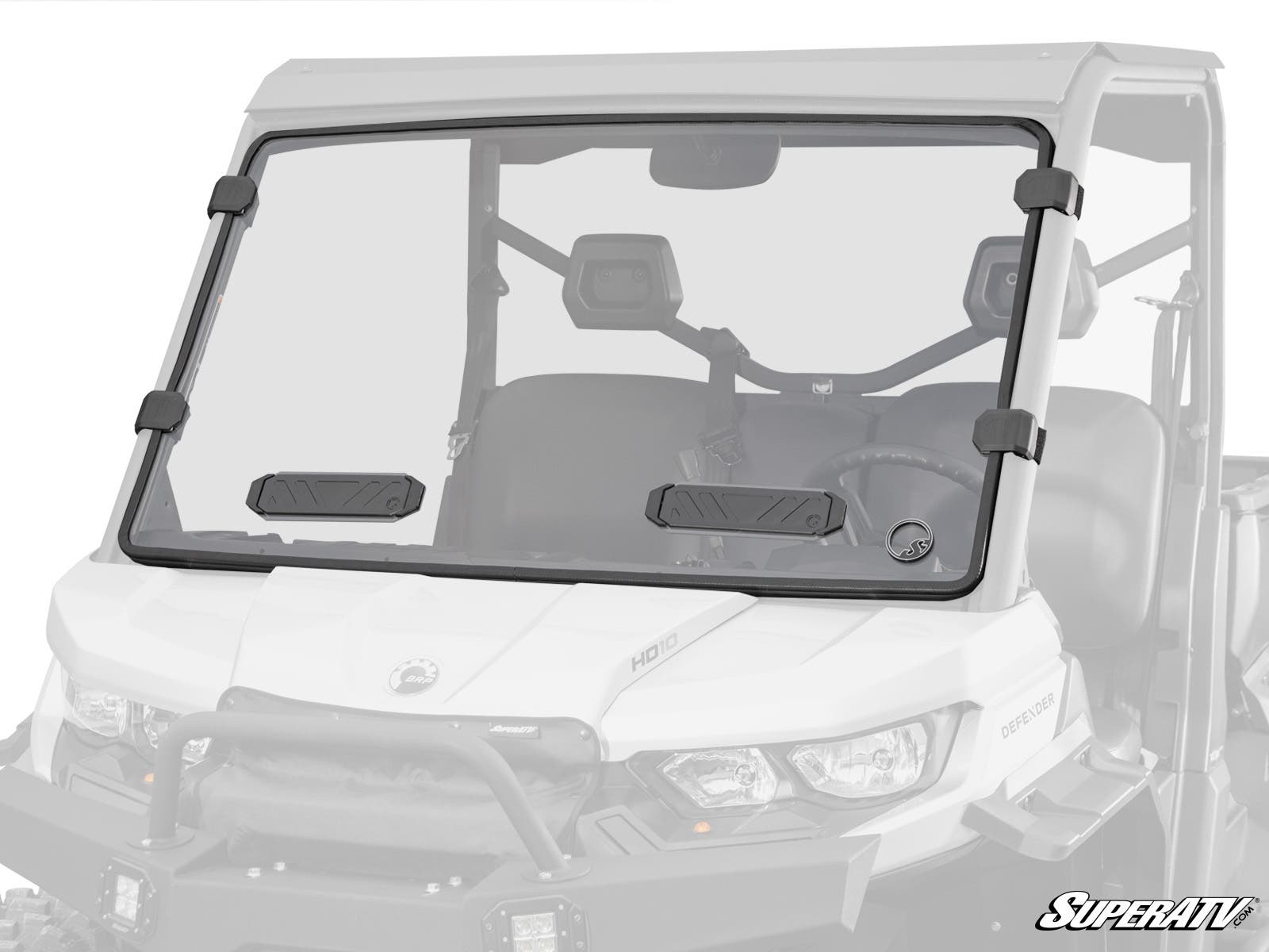 CAN-AM DEFENDER HD5 VENTED FULL WINDSHIELD