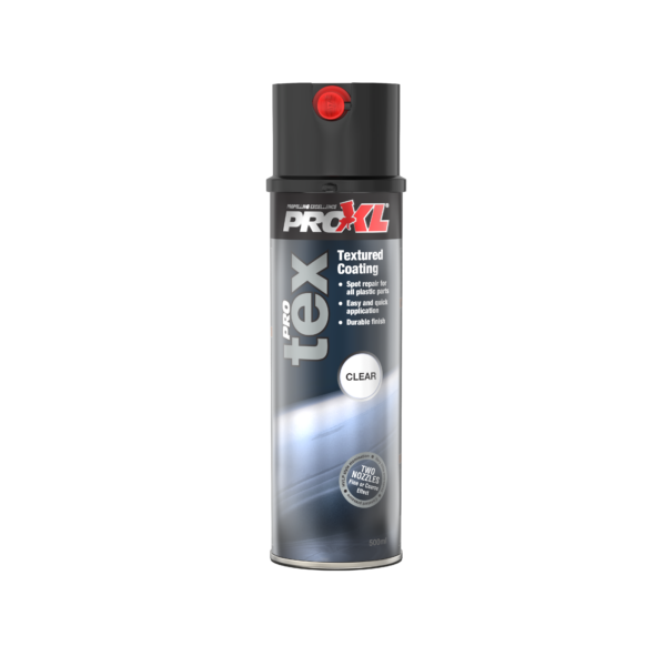 Capella Solutions Protex Black Textured Aerosol 908172-US 500ml - Dual-Nozzle OEM Finish for