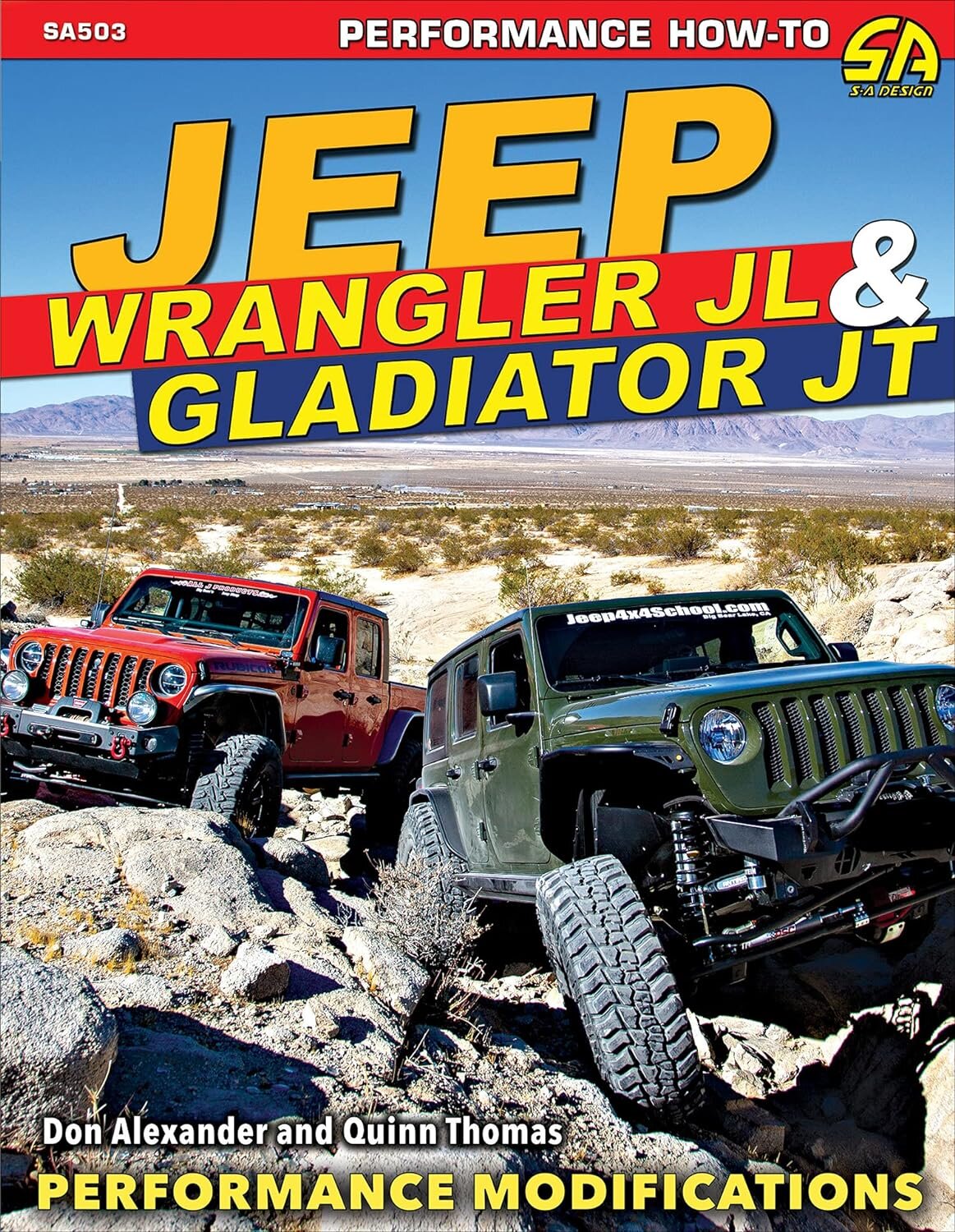 Cartech Automotive Books & Manuals SA503 Jeep Wrangler JL and Gladiator JT: Performance Modifications