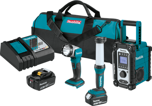 18V LXT™ Lithium-Ion Cordless Emergency Preparedness 3-Pc. Combo Kit (5.0Ah), XT338T