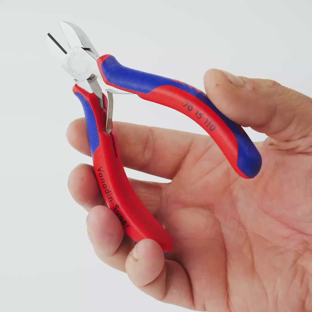 Knipex 4.3" Diagonal Cutters w/ Spring - MultiGrip