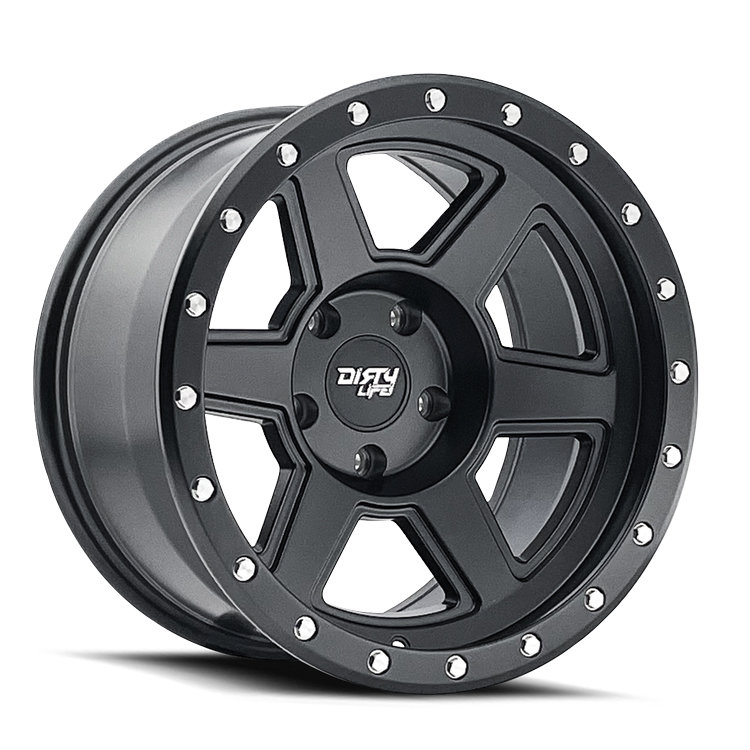 Dirty Life Race Wheels Compound Wheel for 55-86 Jeep CJ Series