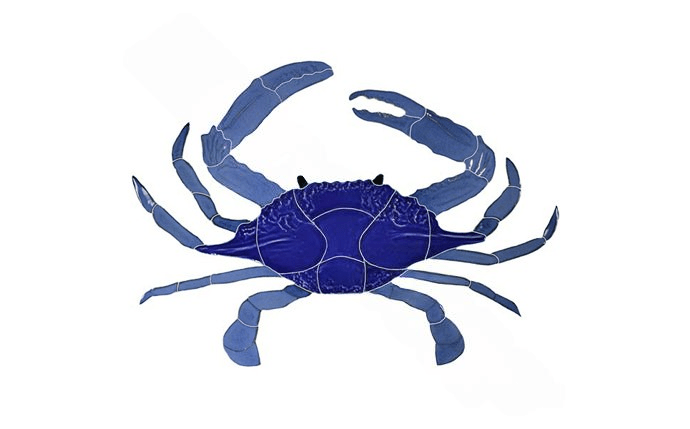 CRABLUM 12″ x 16″ Crab Blue